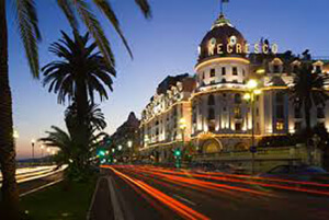 front de mer de la Baie des Anges